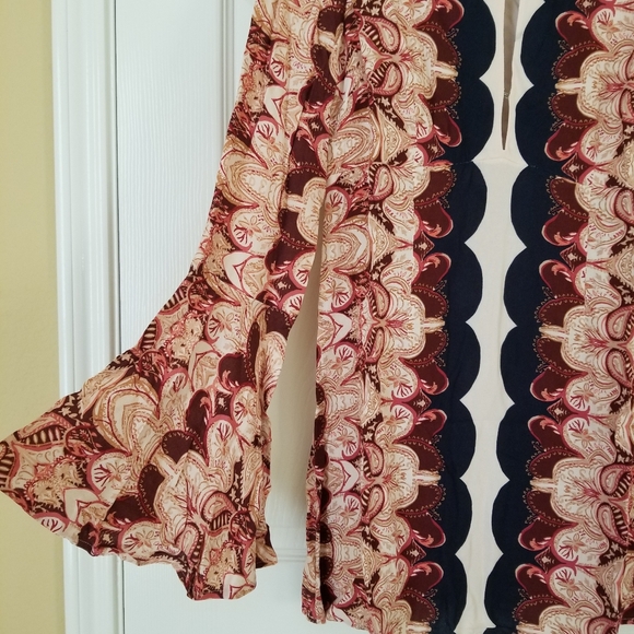 Free People Flare Cuff Top Women/Girls Size XS - Picture 4 of 13